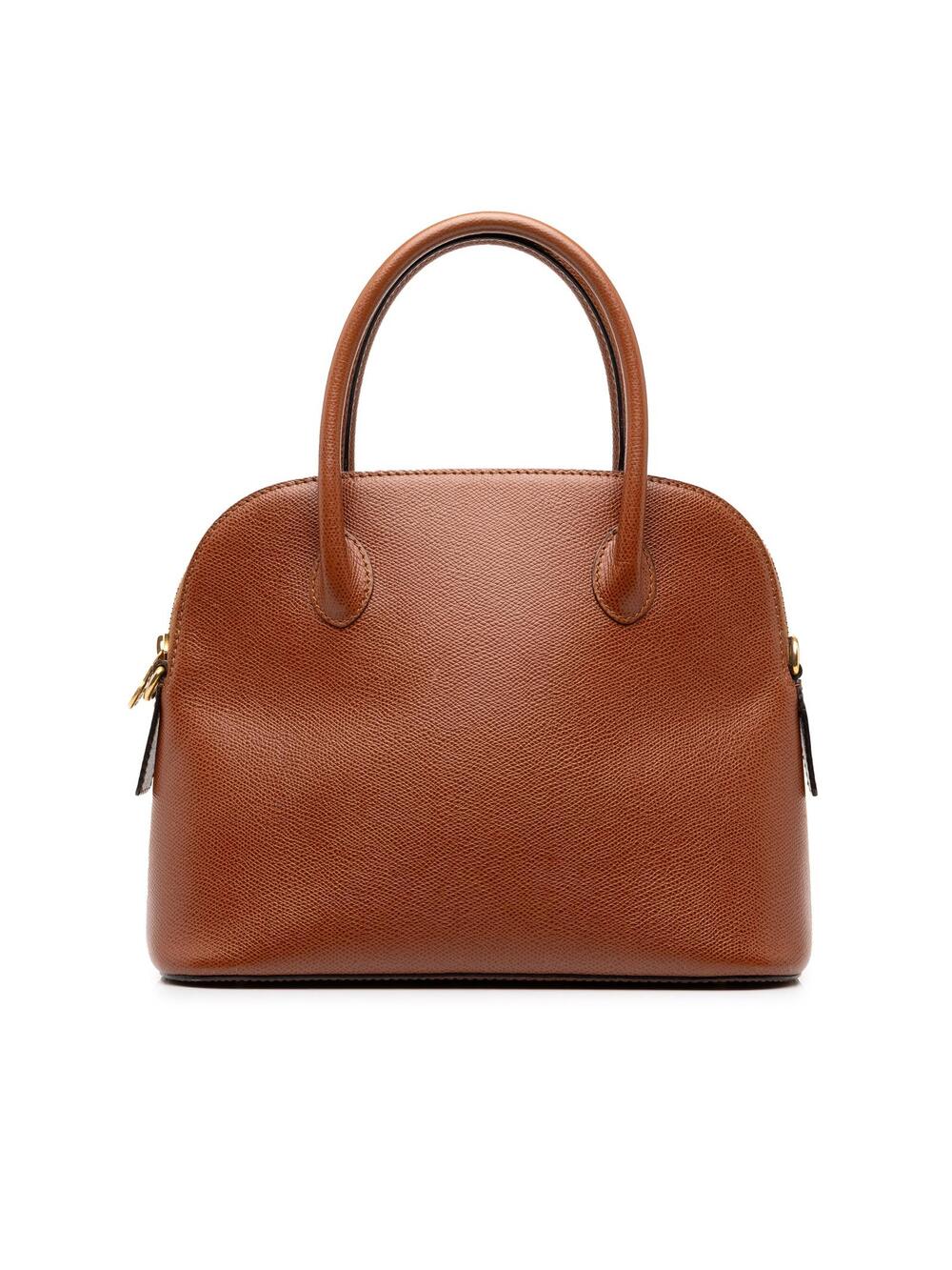 Celine Leather Dome Satchel Pre-Loved #361794C39B